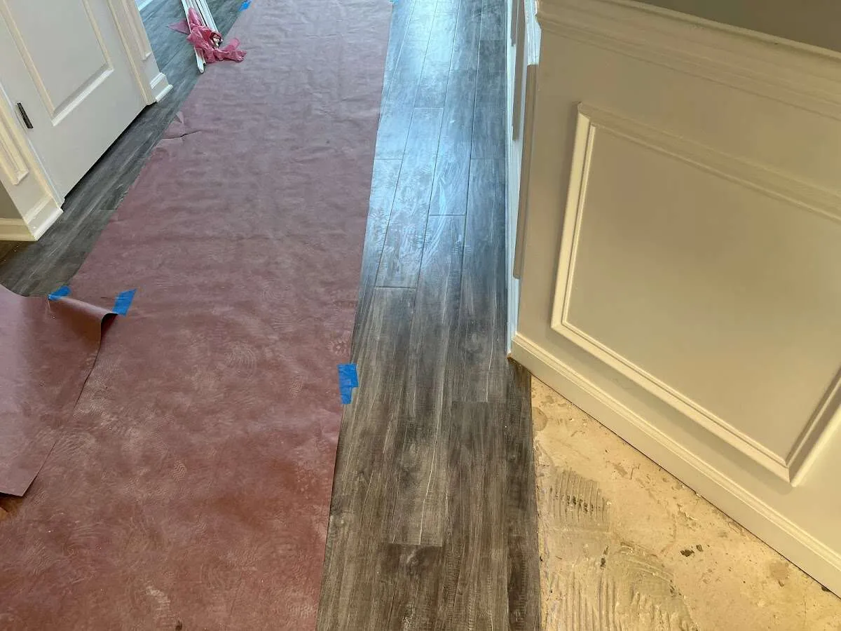 Completed marble shower restoration in New Bern